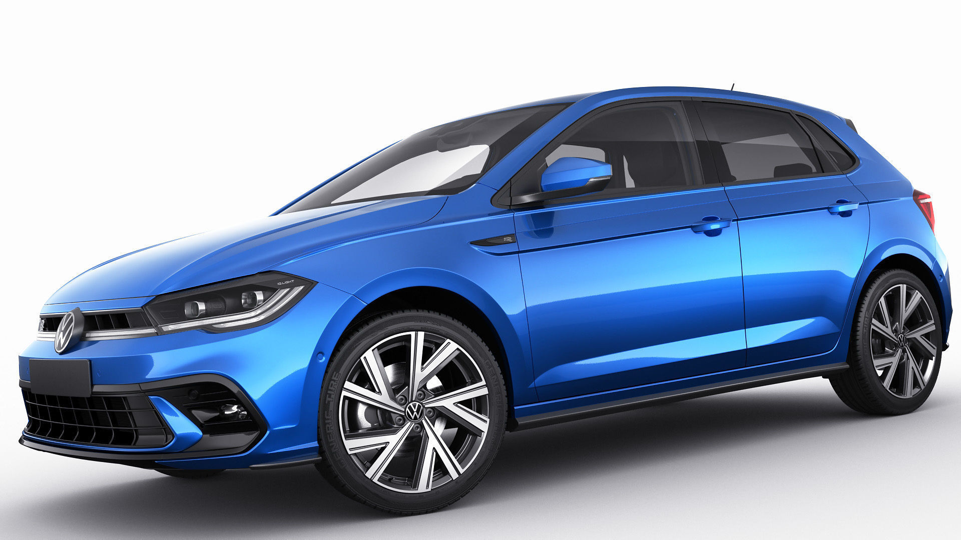 VW Polo 2022 3D model_10