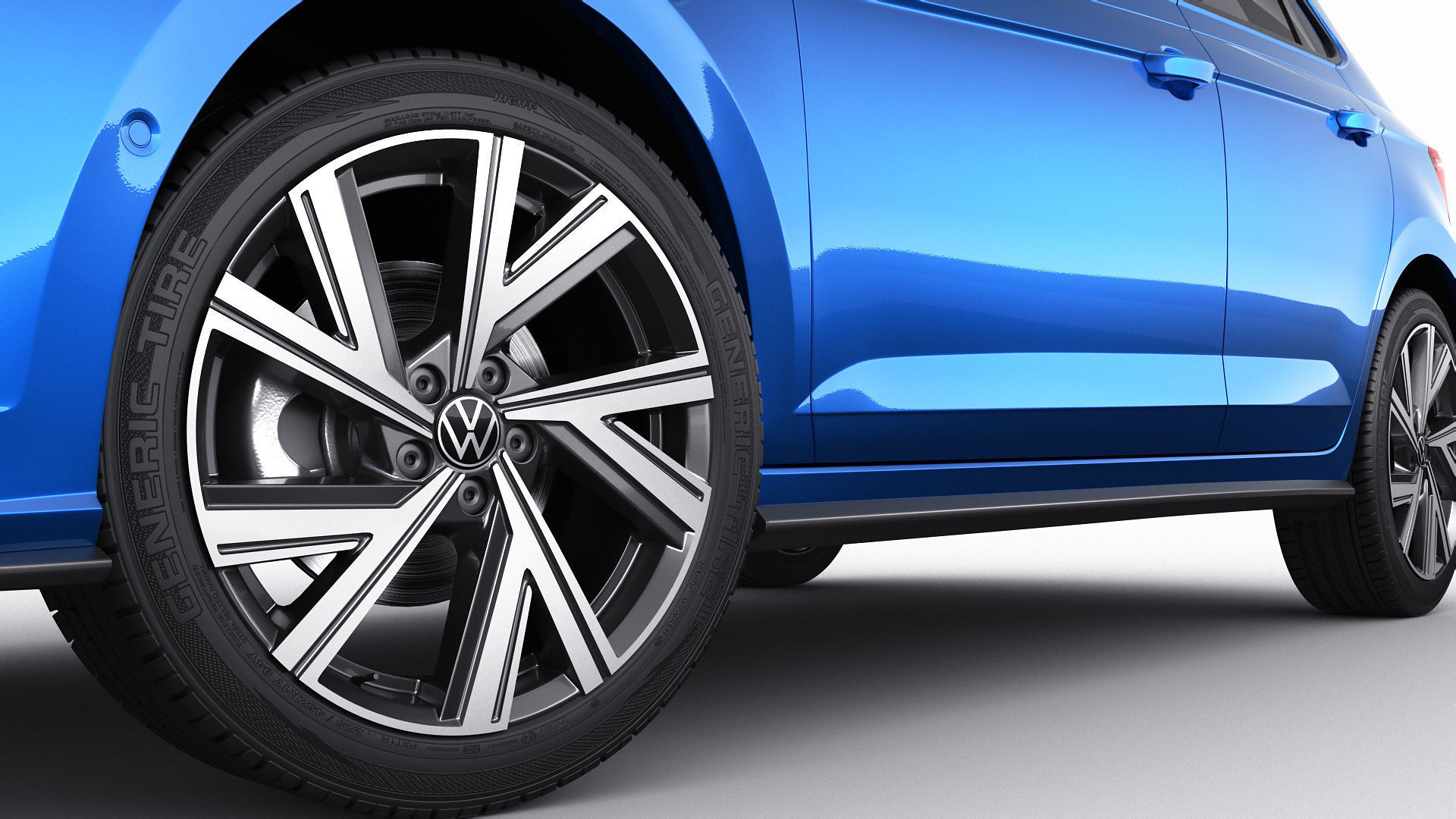 VW Polo 2022 3D model_12