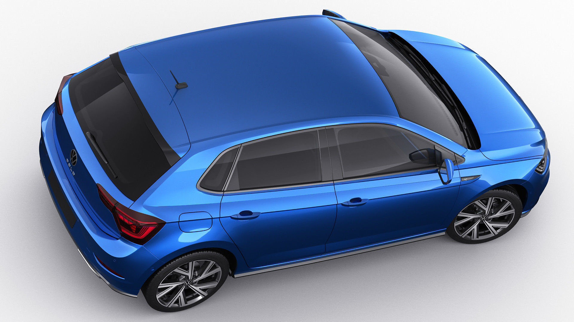 VW Polo 2022 3D model_9