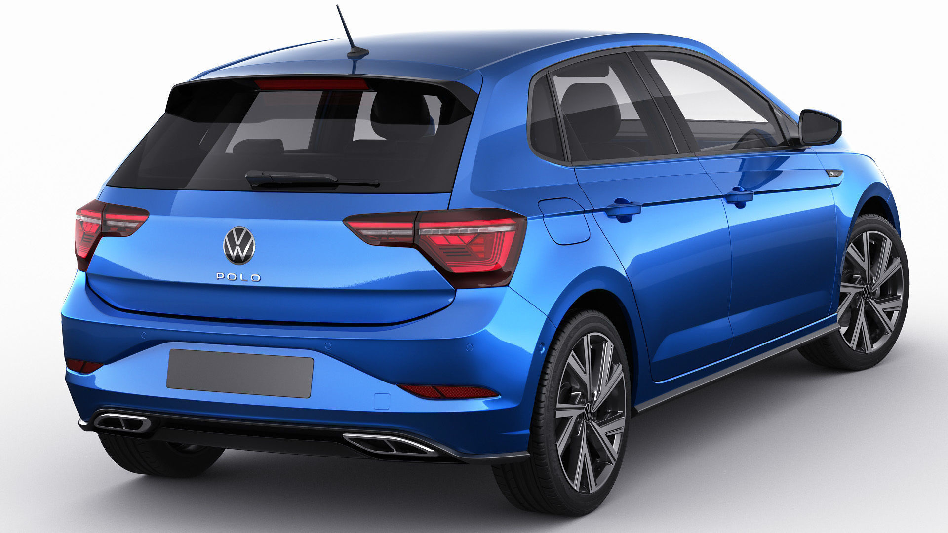 VW Polo 2022 3D model_2