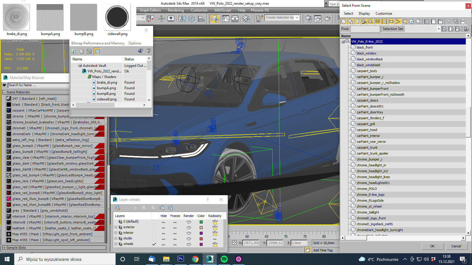 VW Polo 2022 3D model_25