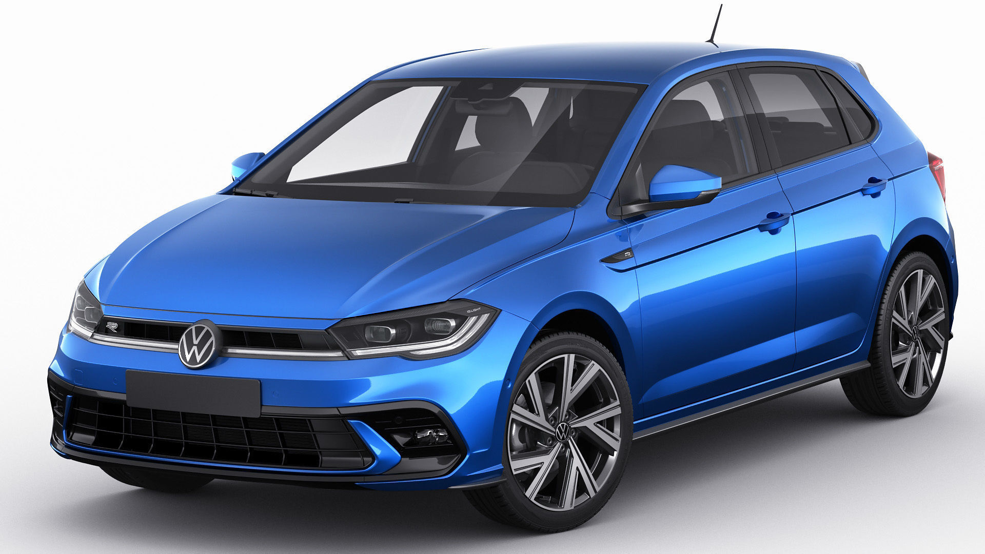 VW Polo 2022 3D model_1