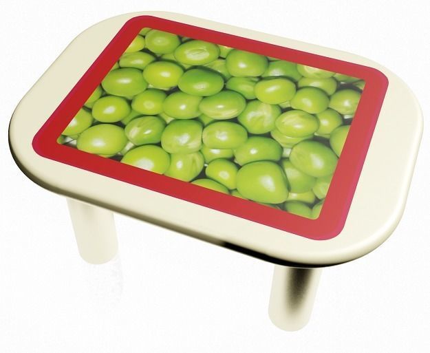 Stunning Dining Table Low-poly 3D model_2