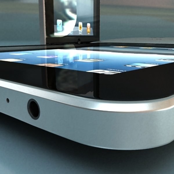 Apple iPhone 4 3D model_4