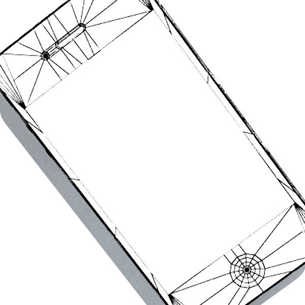 Apple iPhone 4 3D model_19