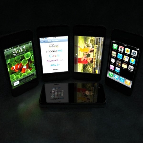 Apple iPhone 4 3D model_53