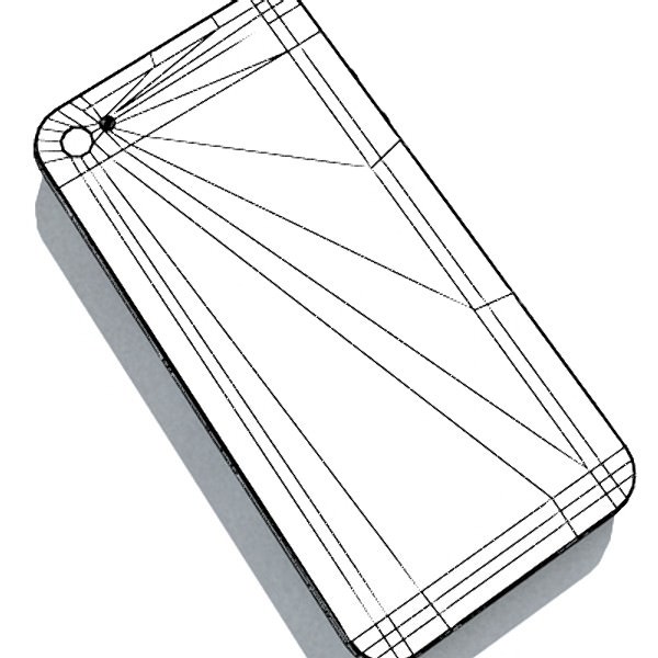 Apple iPhone 4 3D model_23