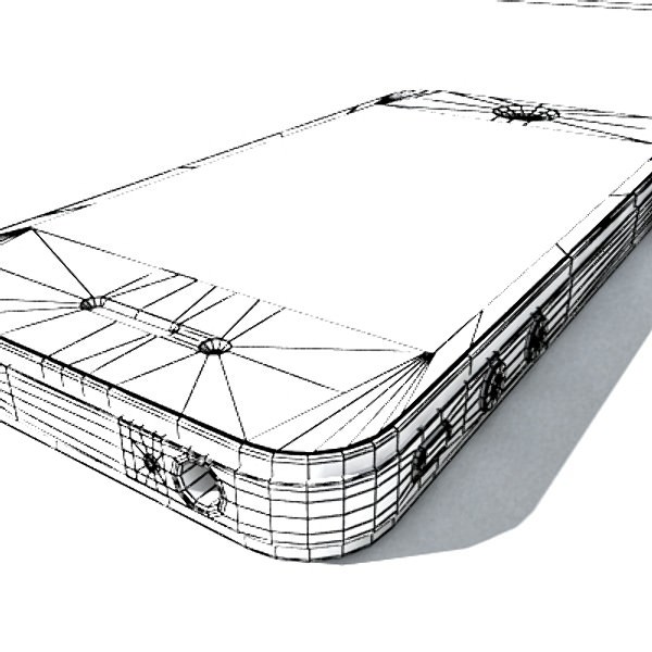 Apple iPhone 4 3D model_21
