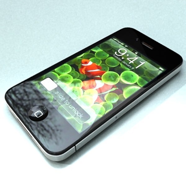 Apple iPhone 4 3D model_45