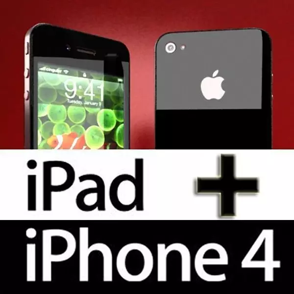 Apple iPhone 4 3D model_0