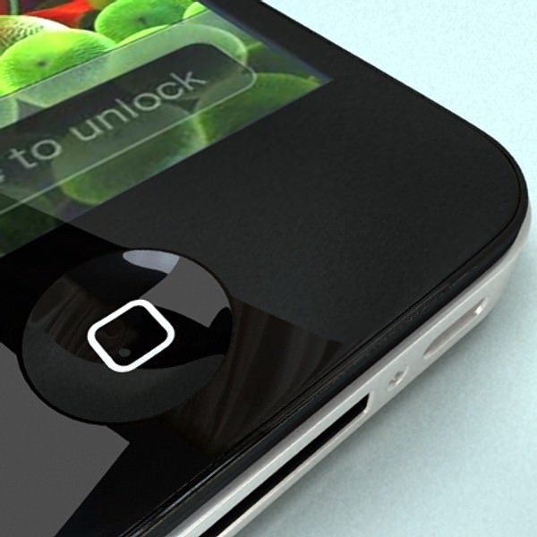 Apple iPhone 4 3D model_42