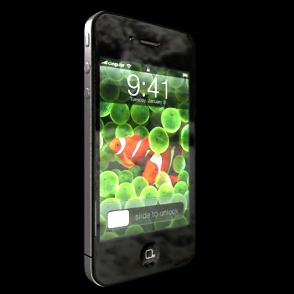 Apple iPhone 4 3D model_33