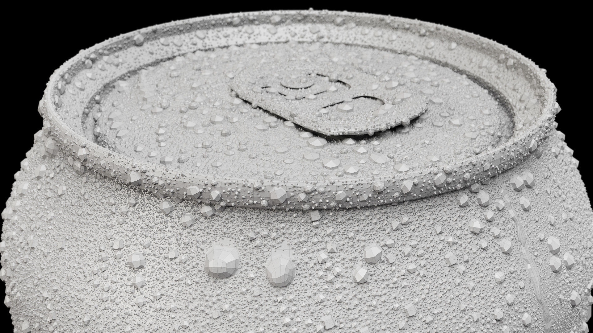 Standard 500ml Beverage Can with Dense Water Drops 3D model_10