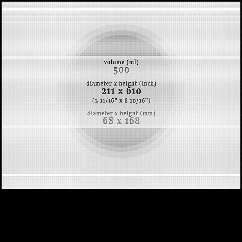 Standard 500ml Beverage Can with Dense Water Drops 3D model_15