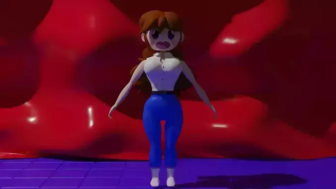 una alienada 3D model