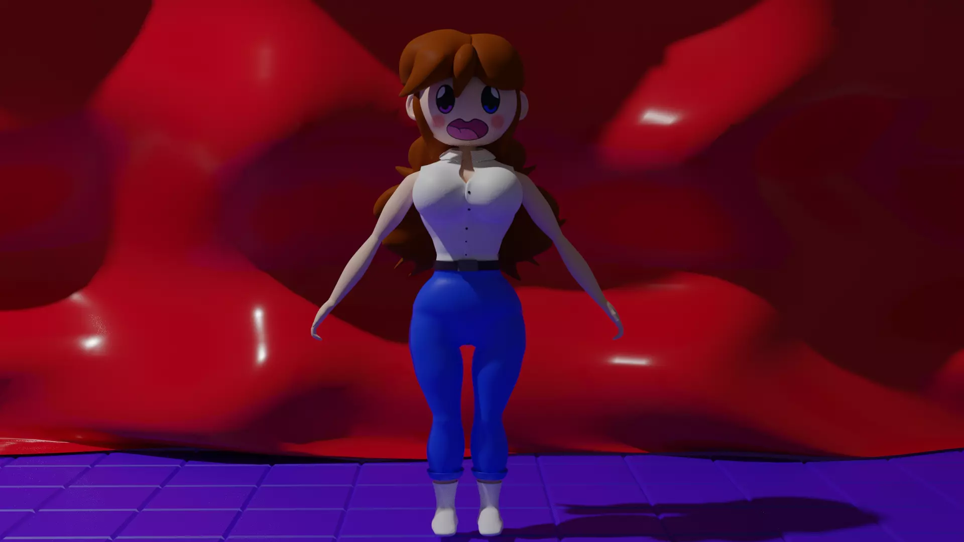 una alienada 3D model