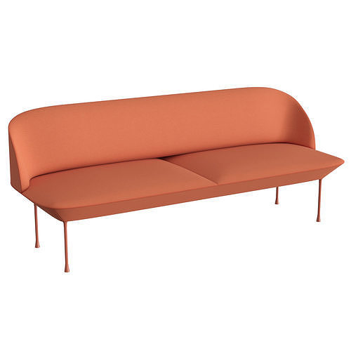 Oslo 3 Seater Sofa 3D model