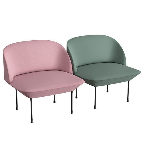 Oslo Lounge Chair 3D model
