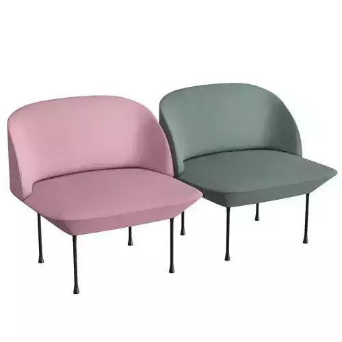 Oslo Lounge Chair 3D model