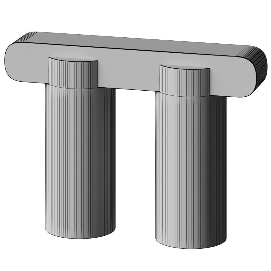 Pillar console - Future collective 3D model_2