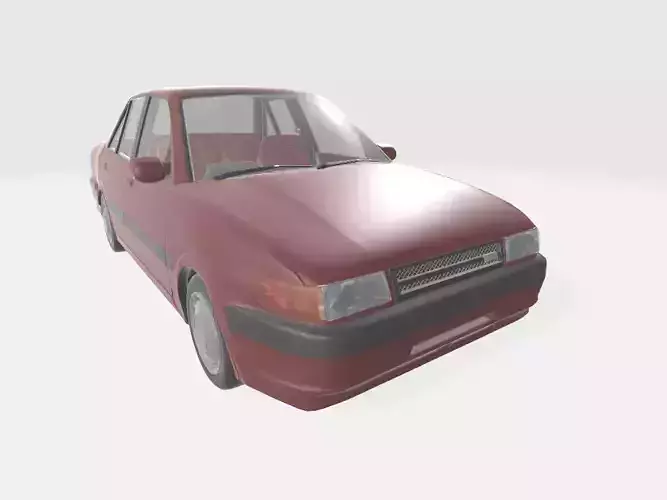 Mazda 323 familia protege or 323 interplay 3D model