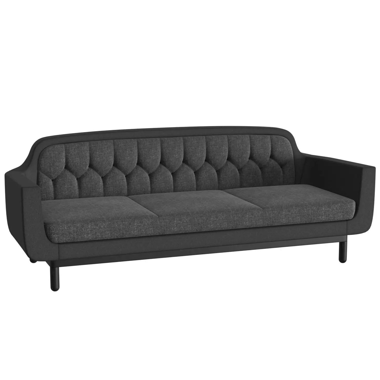 Onkel Sofa 3 Seater 3D model_0