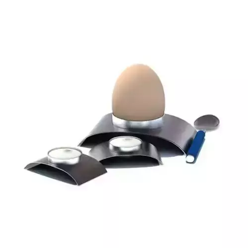 Egg Holders With A Spoon