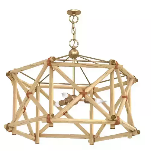 Hickory Currey and Company Lamps and Lighting Kingali Lantern