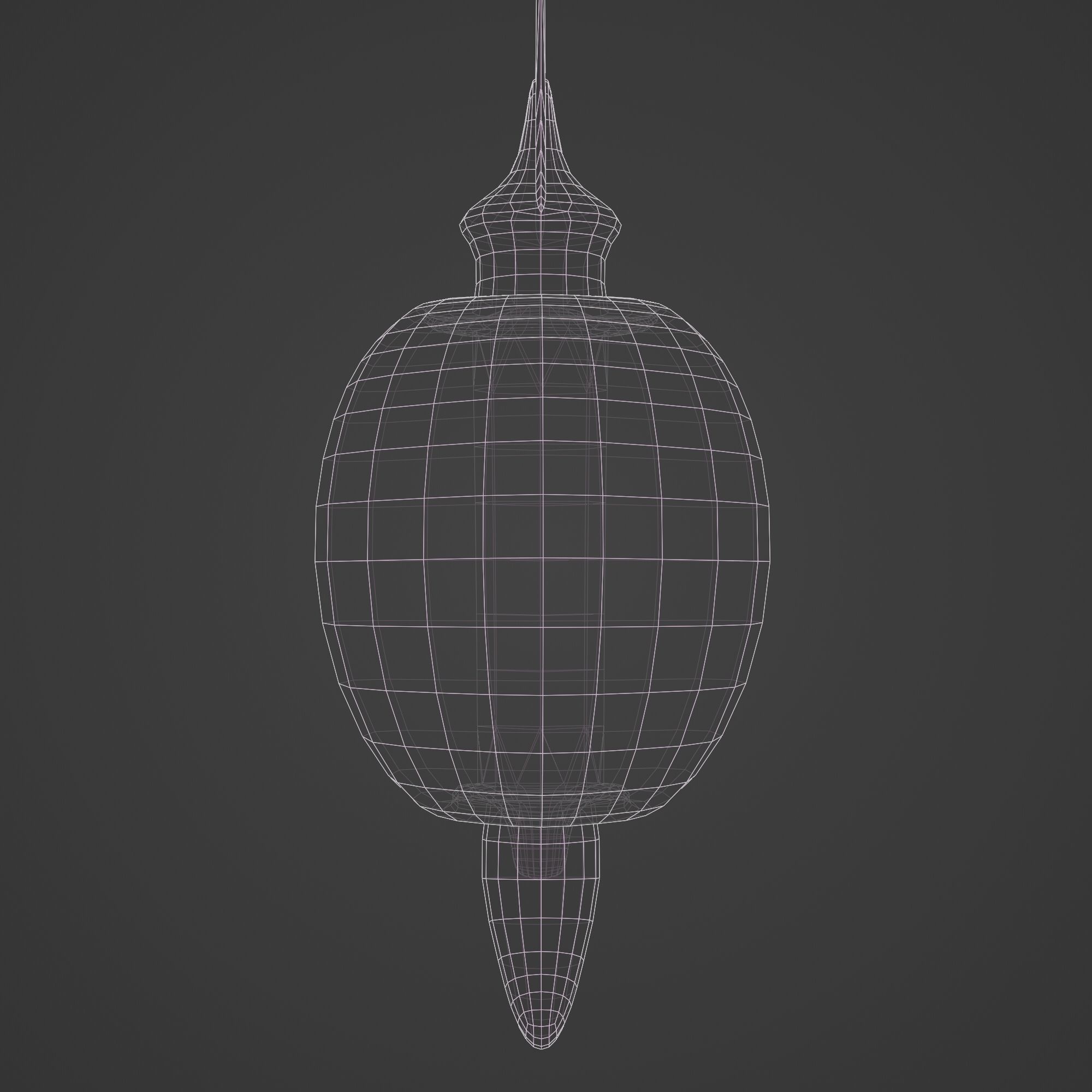 Saber Pirate Sword Low-poly 3D model_28