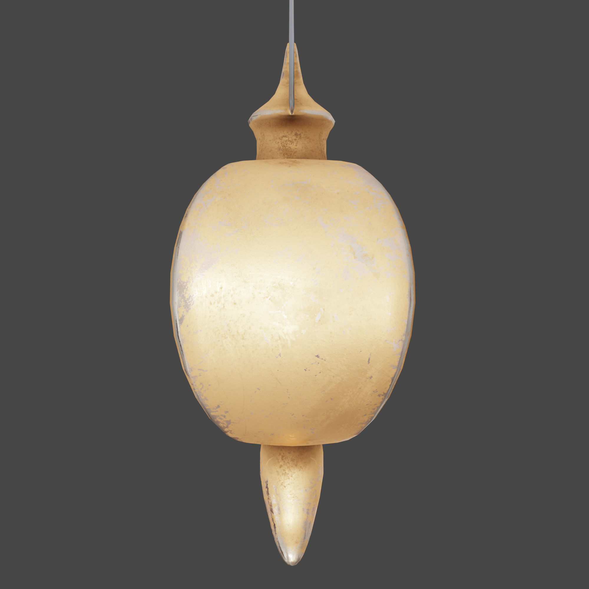 Saber Pirate Sword Low-poly 3D model_27