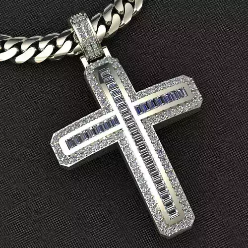 CROSS PENDANT 2