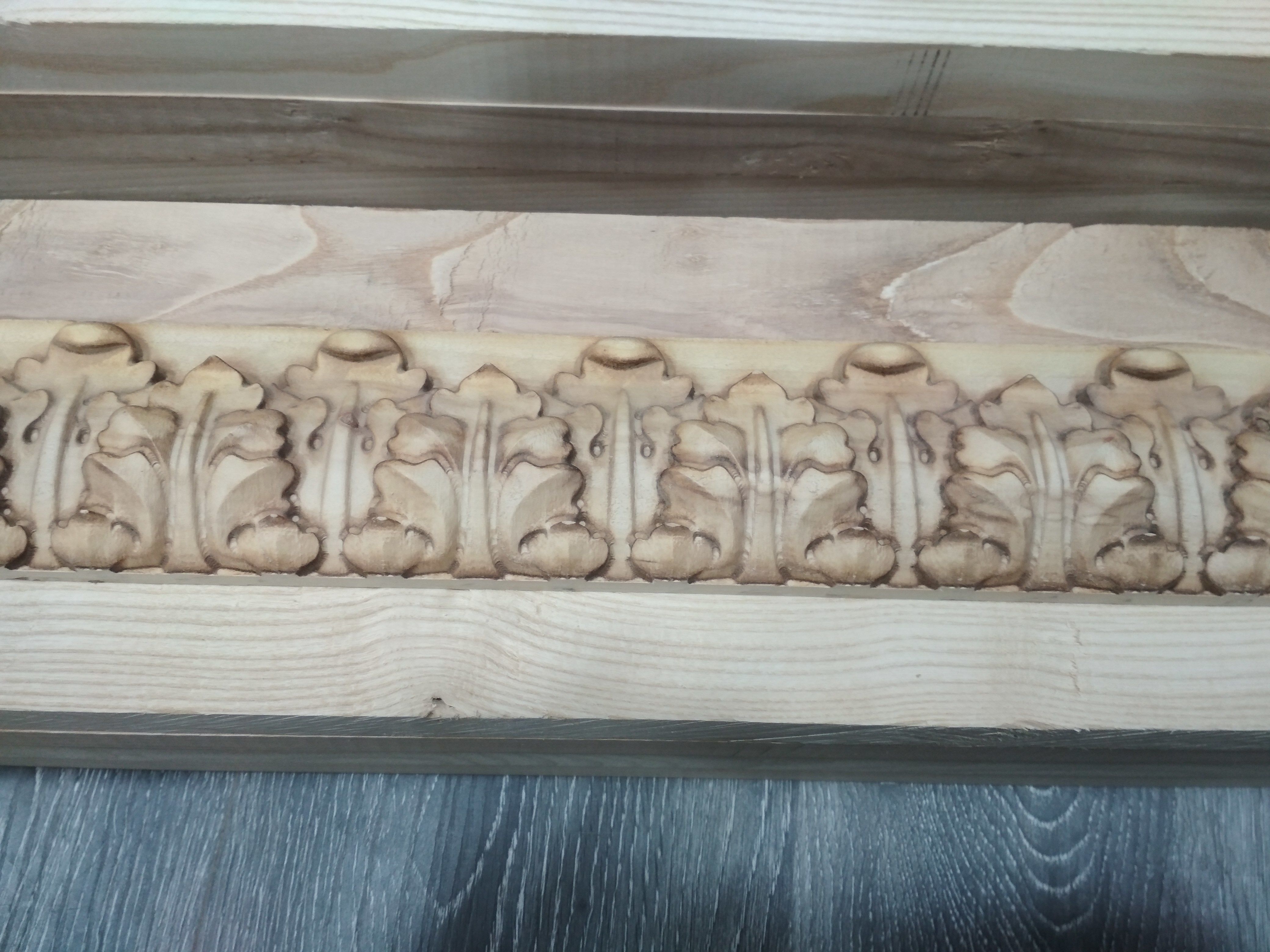 carved baguette  3D model_1