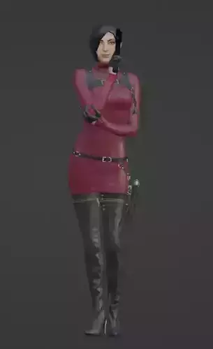 Resident Evil 4 Remake - Ada Wong 3D Printing Model