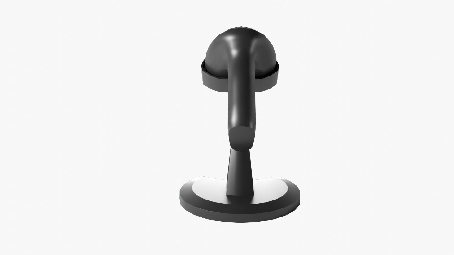 Barcode Scanner Low-poly 3D model_5