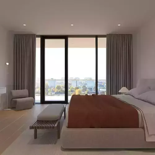 Atlas Bedroom Interior Design Scene 