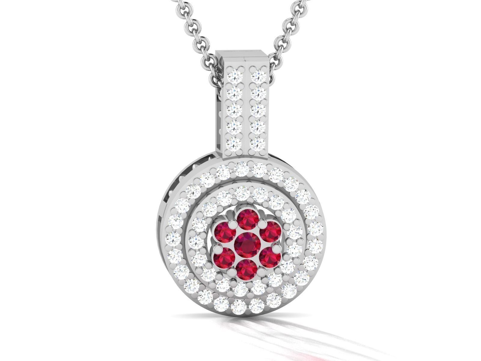 Women pendant 3dm render detail 3D print model_5