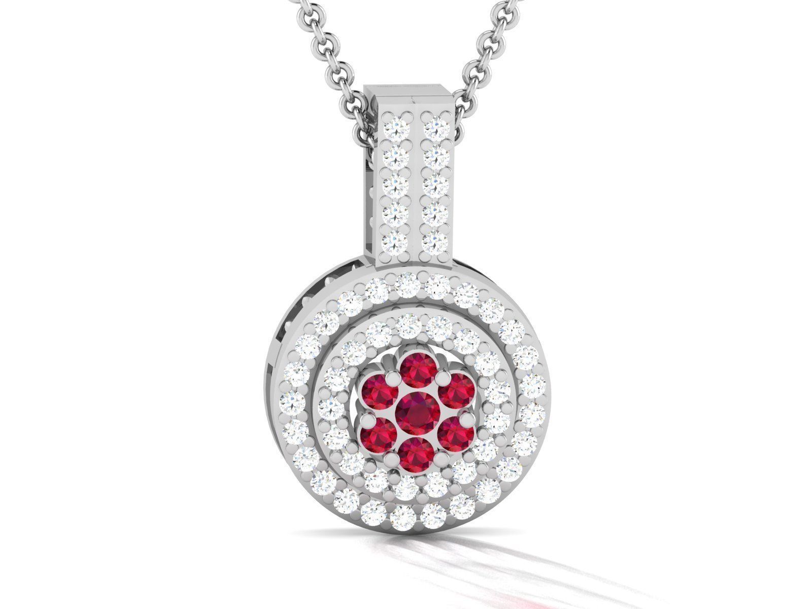 Women pendant 3dm render detail 3D print model_4