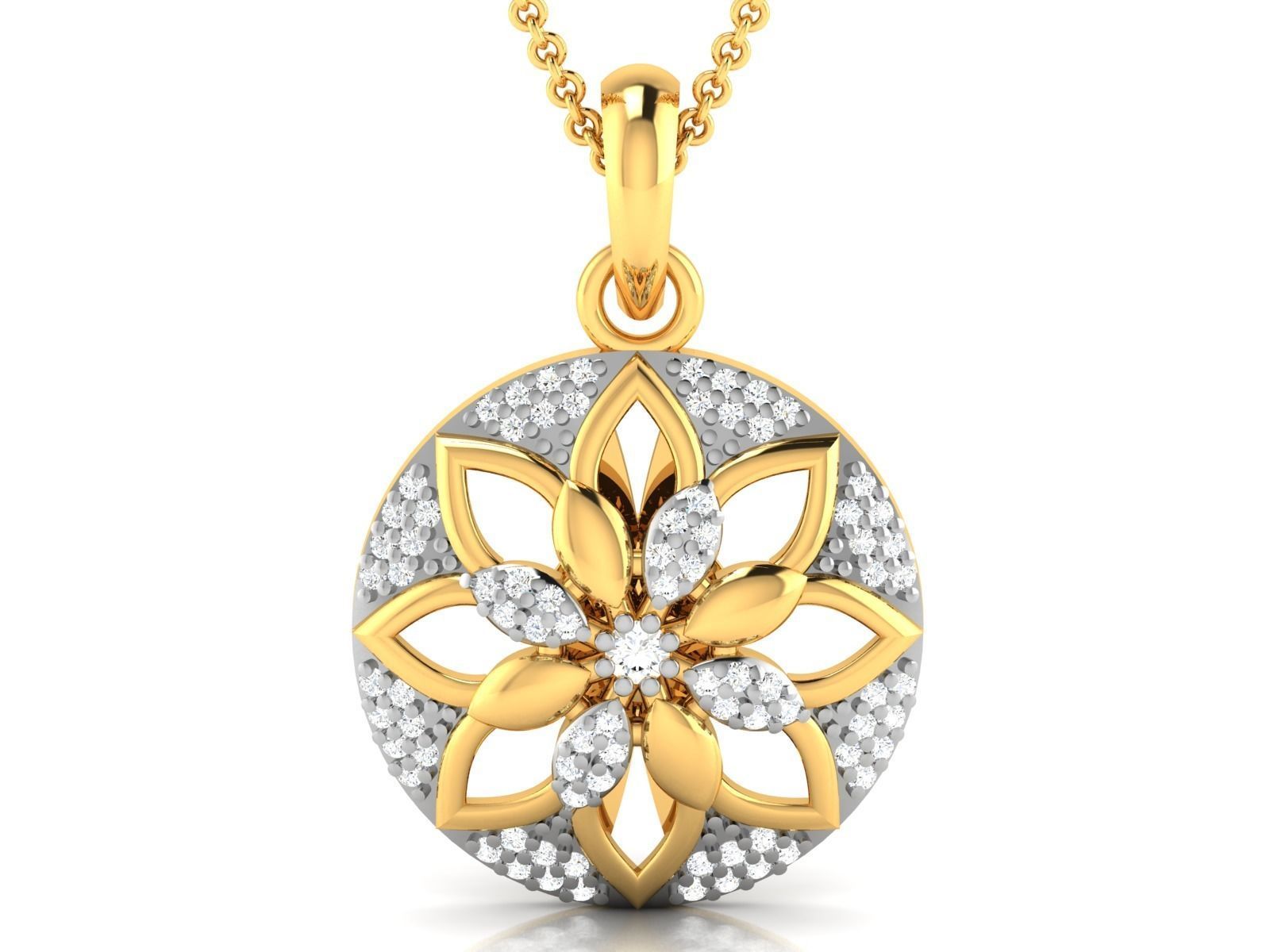 Women pendant 3dm render detail 3D print model_3