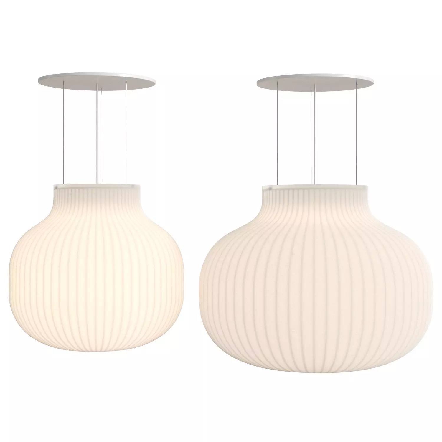 Strand Closed Pendant Lamp 3D model_0