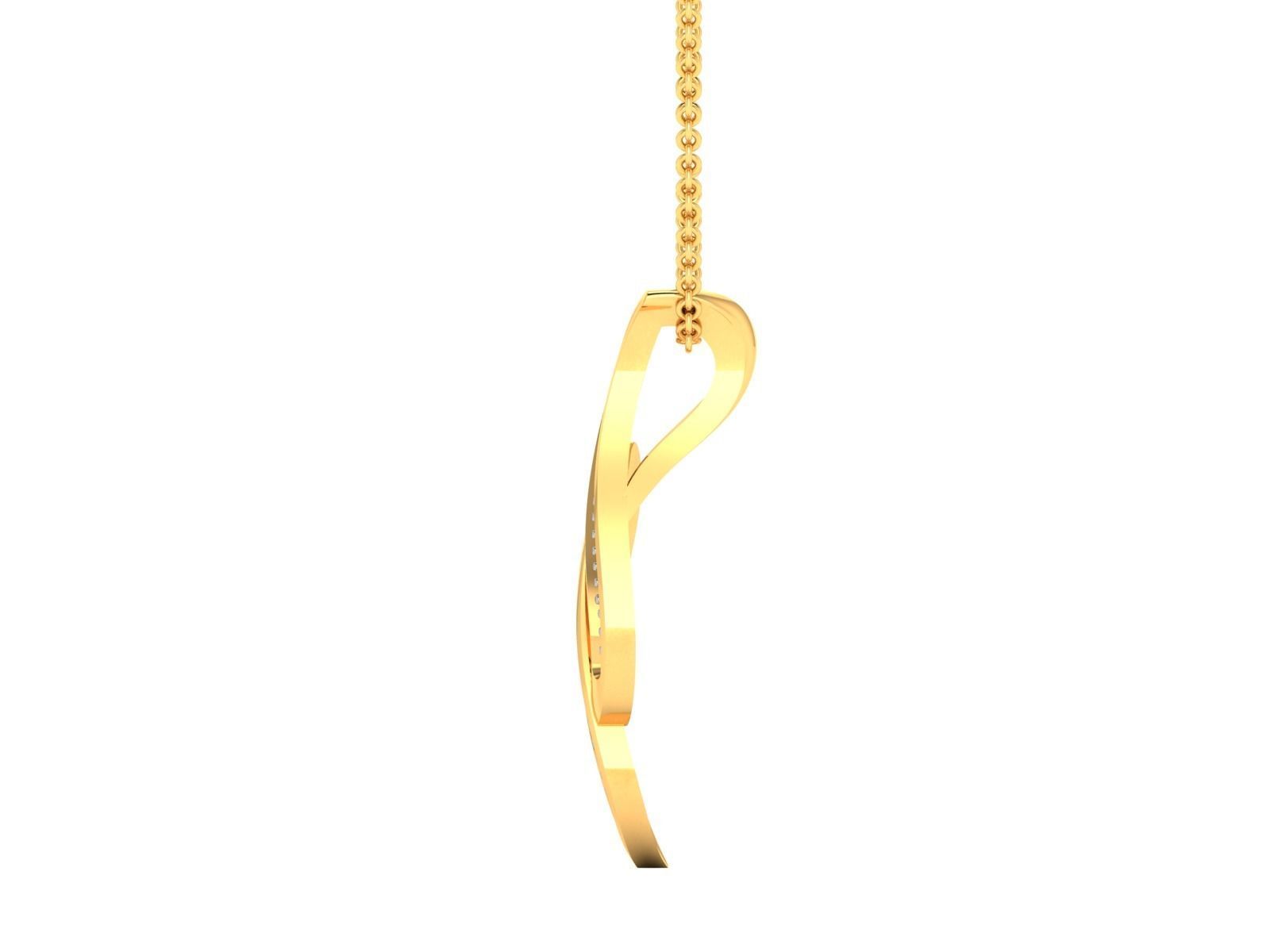 Women pendant 3dm render detail 3D print model_6