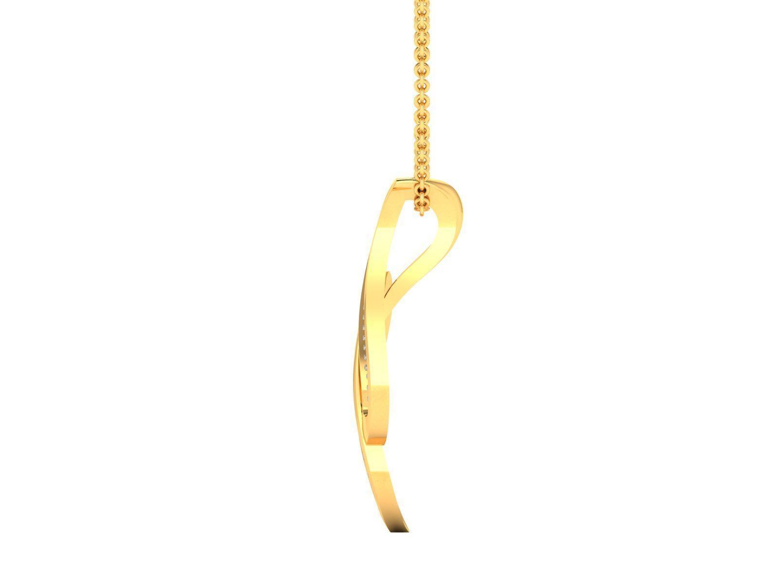 Women pendant 3dm render detail 3D print model_5