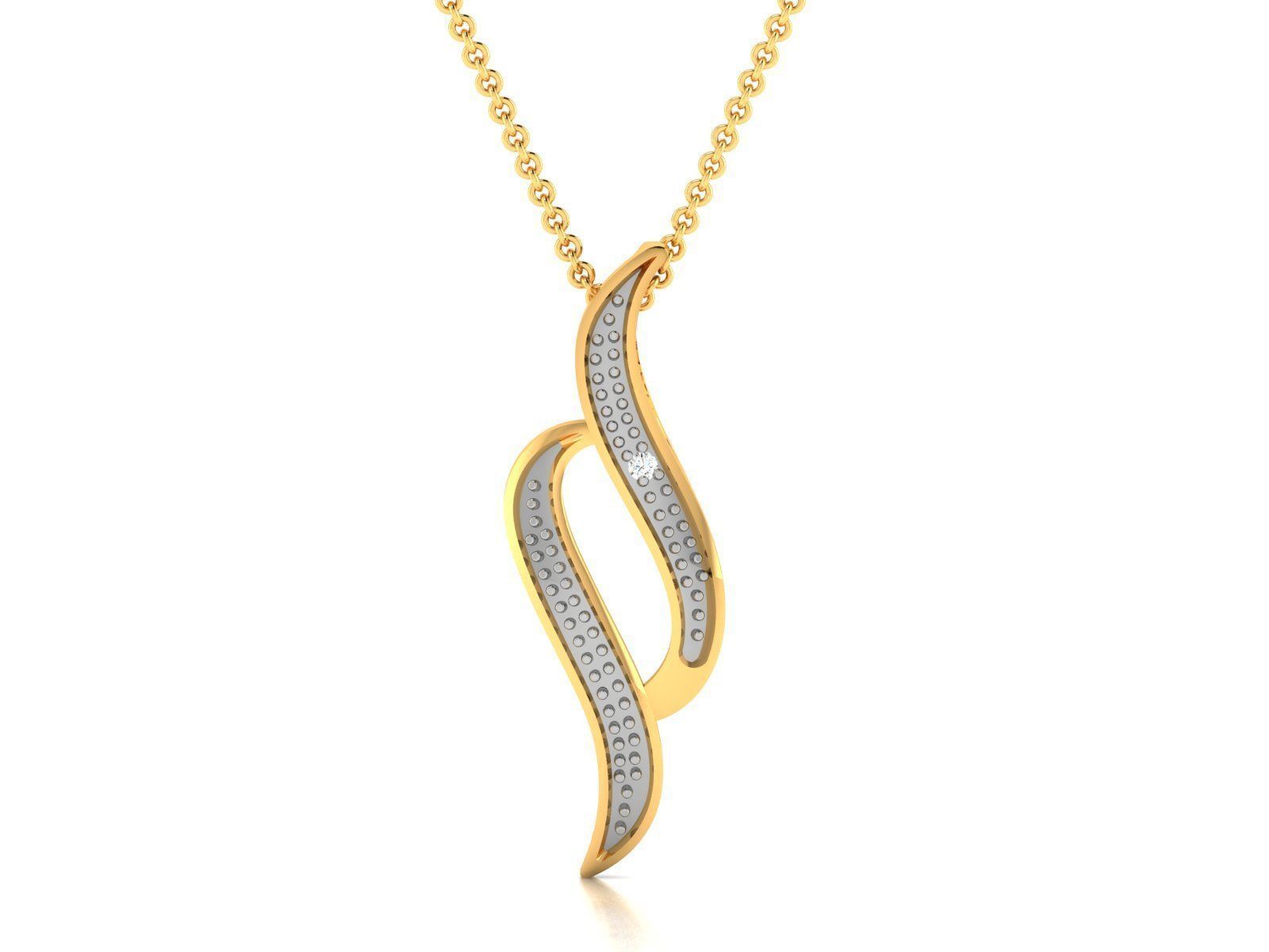 Women pendant 3dm render detail 3D print model_4