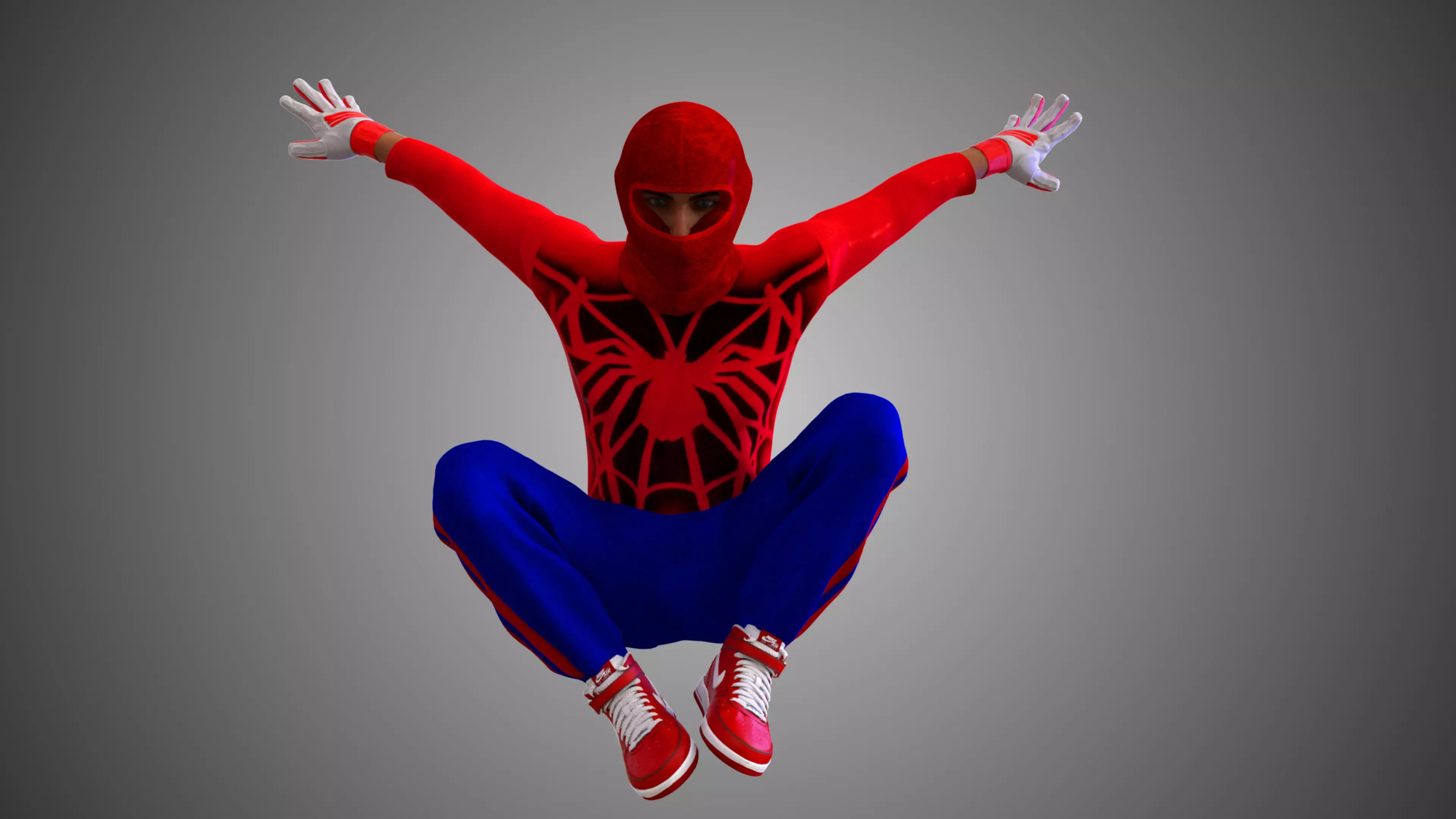 Human-Spider - Spider-Man 2002 Tobey Maguire 3D model_0