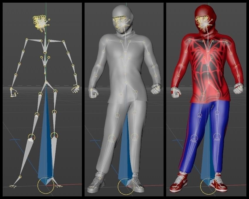 Human-Spider - Spider-Man 2002 Tobey Maguire 3D model_15