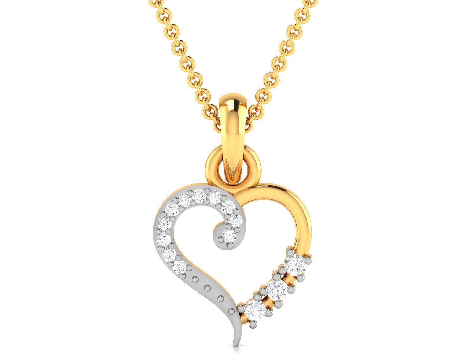 Women pendant 3dm render detail 3D print model_4