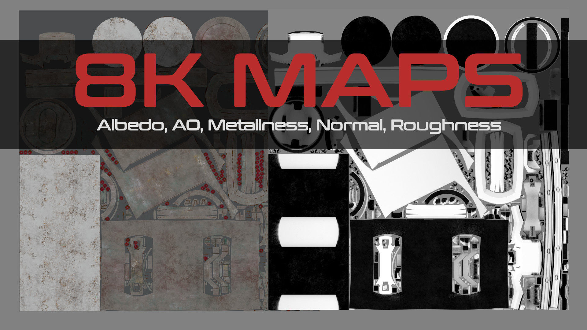 Sci-Fi Canister Cylinder Low-poly 3D model_10