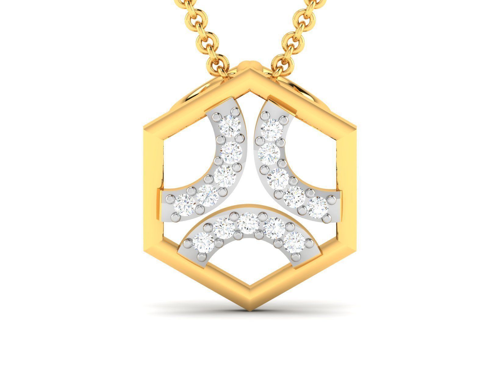 Women pendant 3dm render detail 3D print model_6