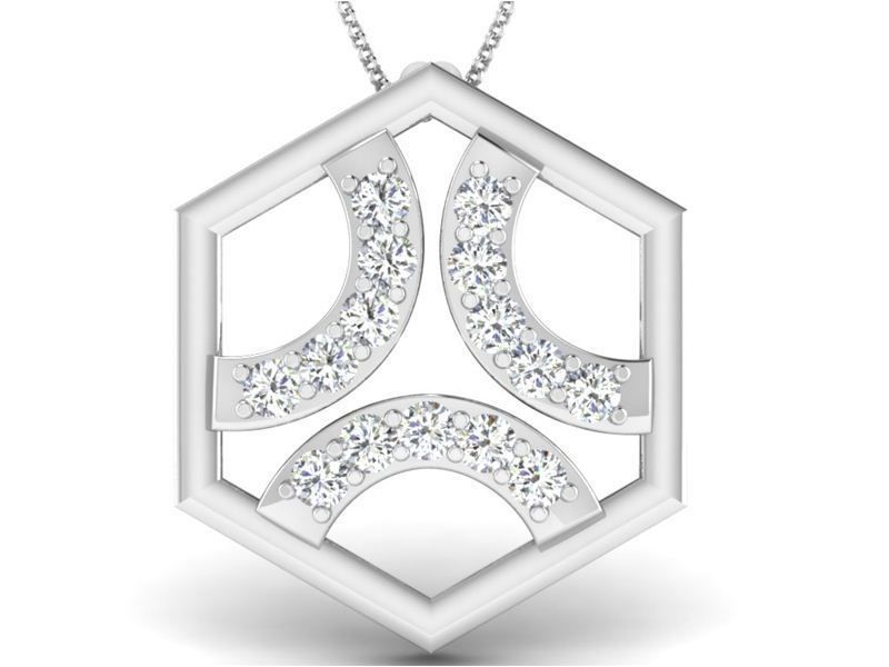 Women pendant 3dm render detail 3D print model_1