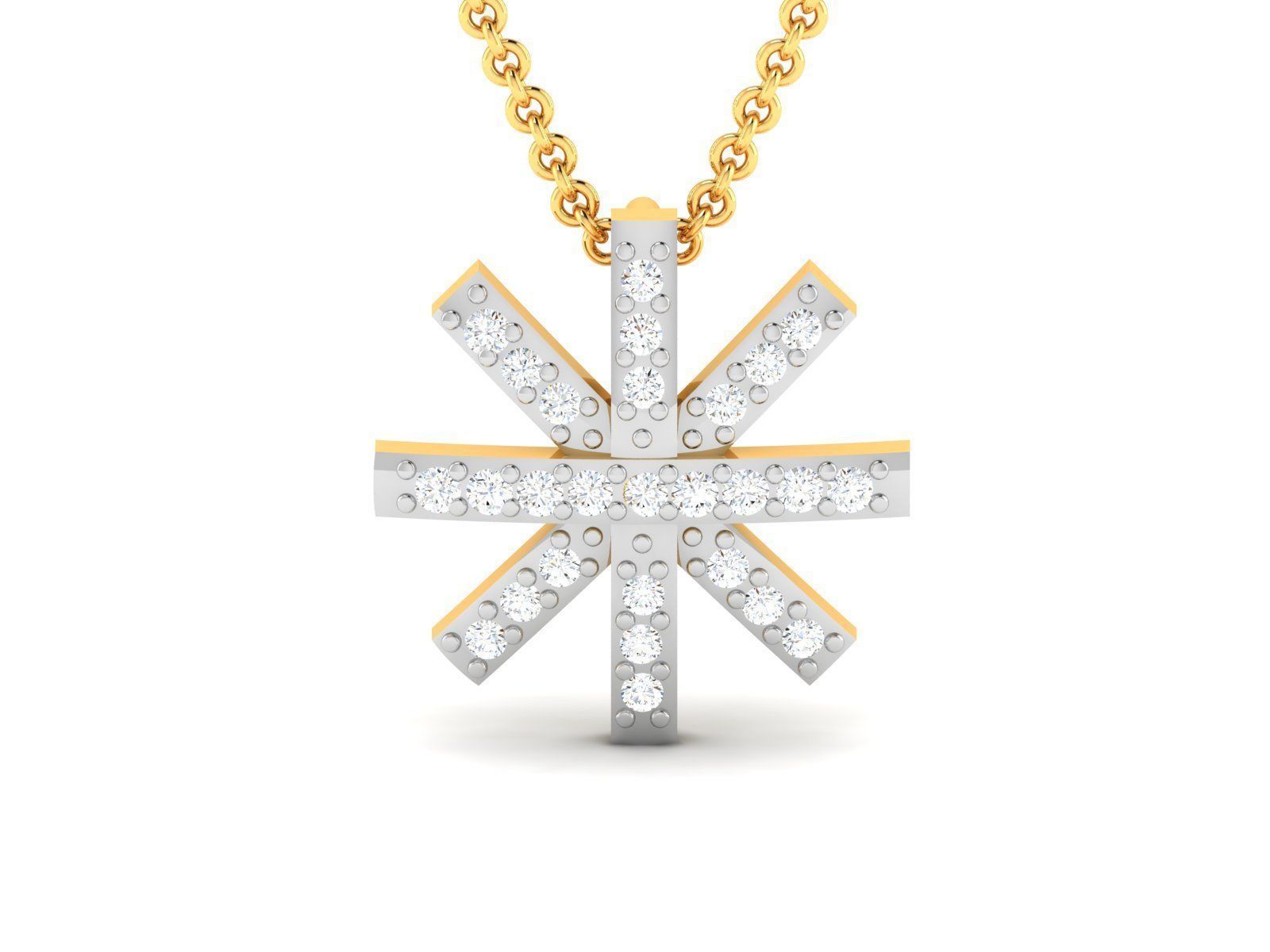 Women pendant 3dm render detail 3D print model_3