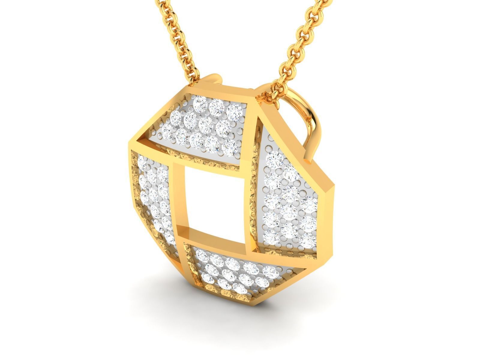 Women pendant 3dm render detail 3D print model_5